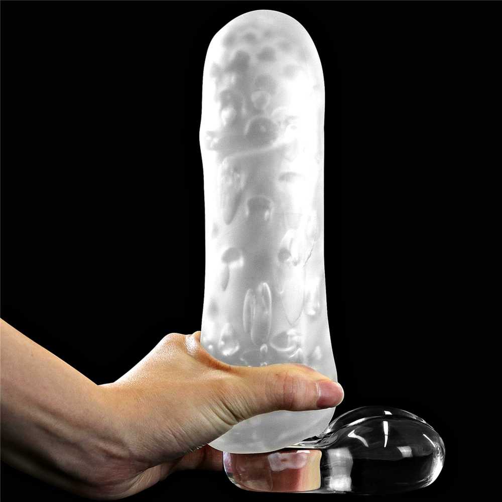 LOVETOY Giant Egg Masturbator Raudona