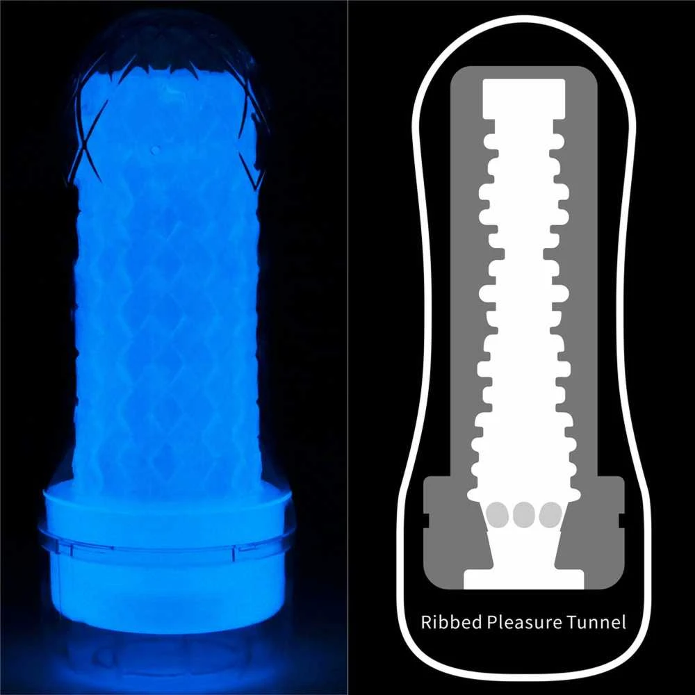 LOVETOY Lumino Play Masturbator Crystal Ribbed