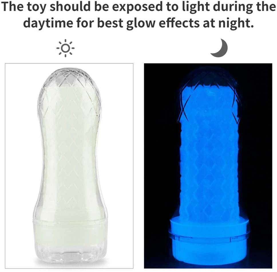 LOVETOY Lumino Play Masturbator Crystal Pocketed