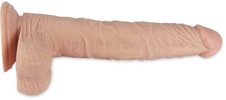 Lovetoy 9 colių itin stiprus vibruojantis dildo