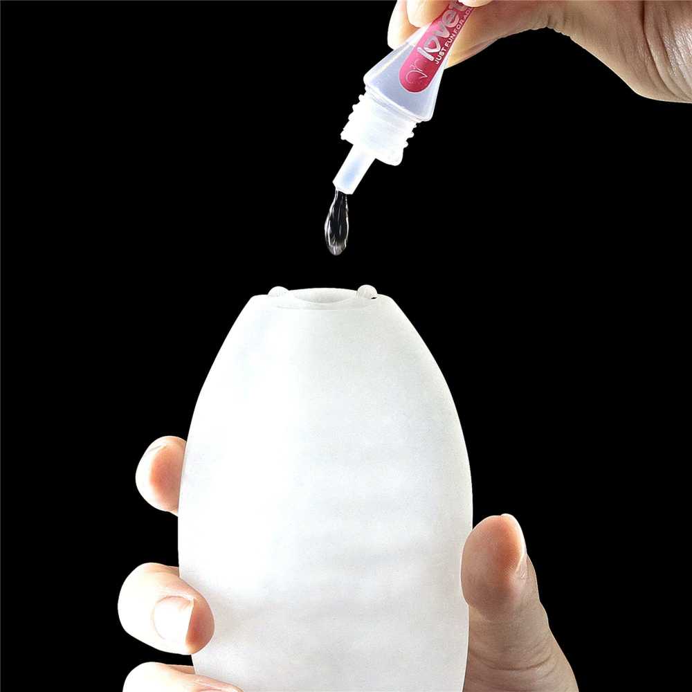 LOVETOY Giant Egg Masturbator Violetinė