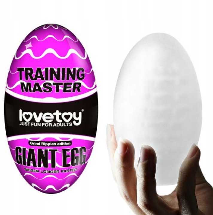 LOVETOY Giant Egg Masturbator Violetinė