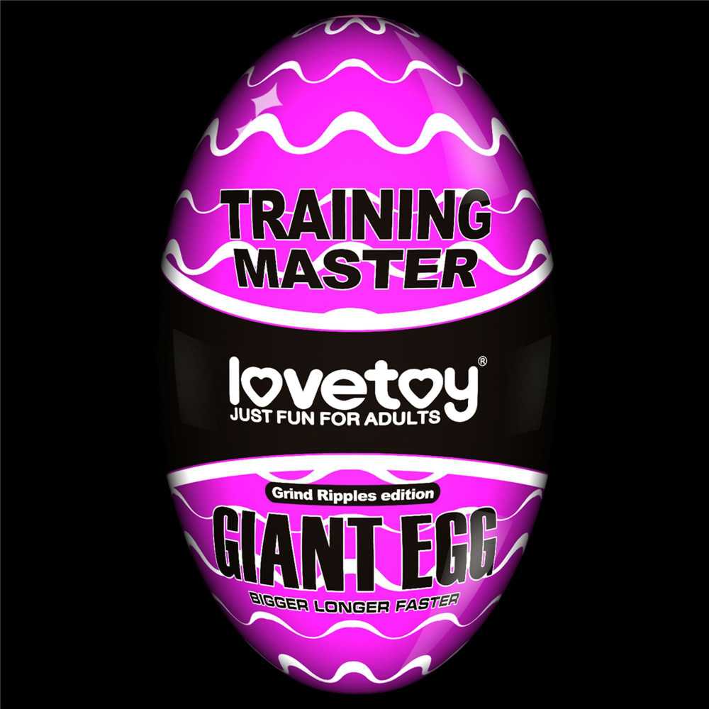 LOVETOY Giant Egg Masturbator Violetinė