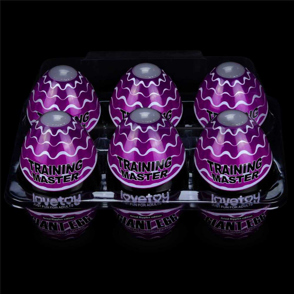 LOVETOY Giant Egg Masturbator Violetinė