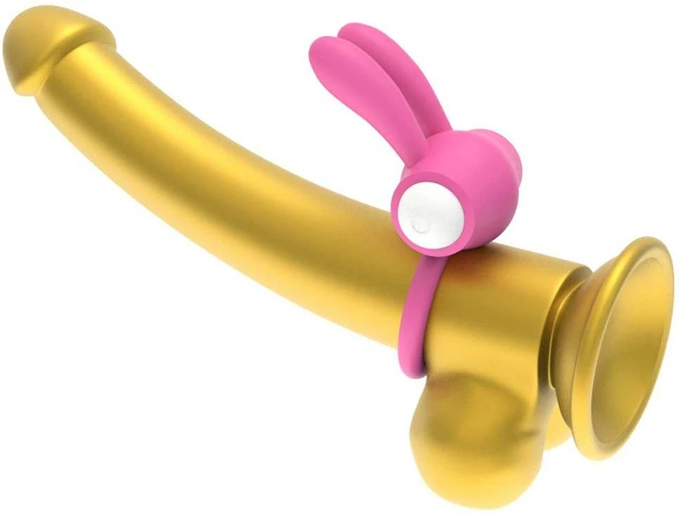 LOVETOY Power Clit Cockring Bunny Baltas