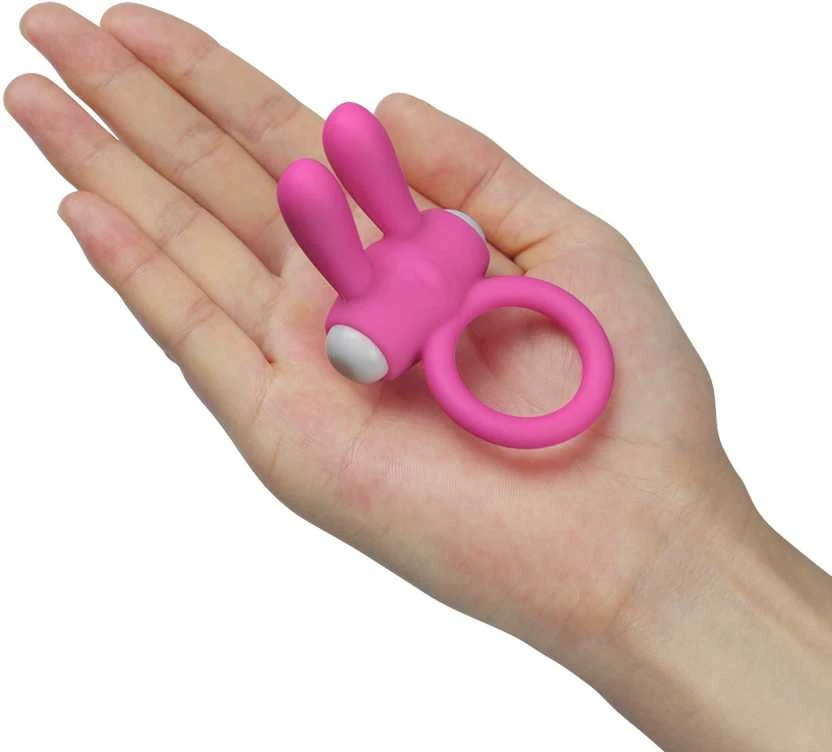 LOVETOY Power Clit Cockring Bunny Baltas