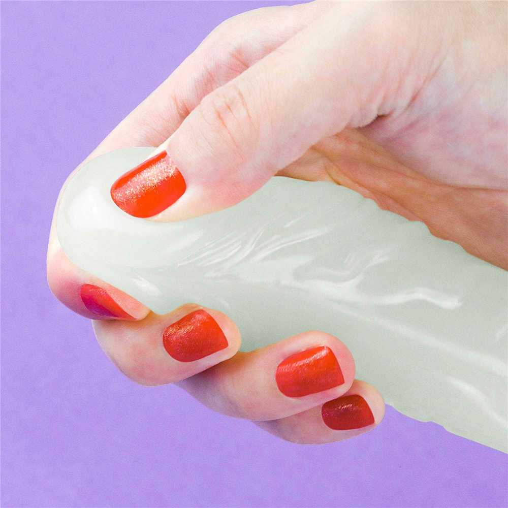 LOVETOY Lumino Play 14,5 colio dvigubas dildo
