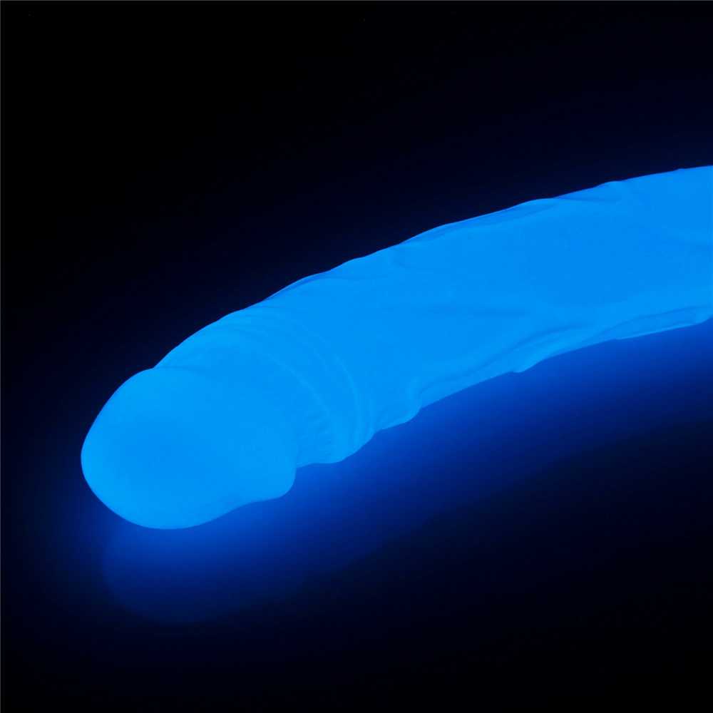 LOVETOY Lumino Play 14,5 colio dvigubas dildo