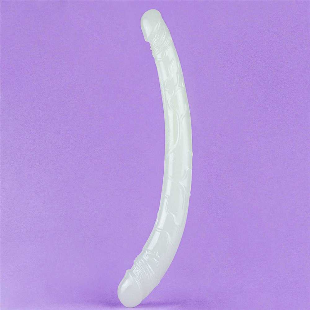 LOVETOY Lumino Play 14,5 colio dvigubas dildo