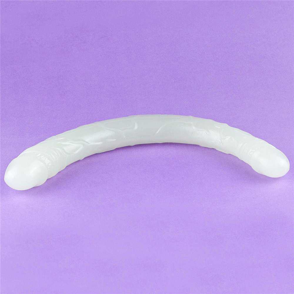 LOVETOY Lumino Play 14,5 colio dvigubas dildo