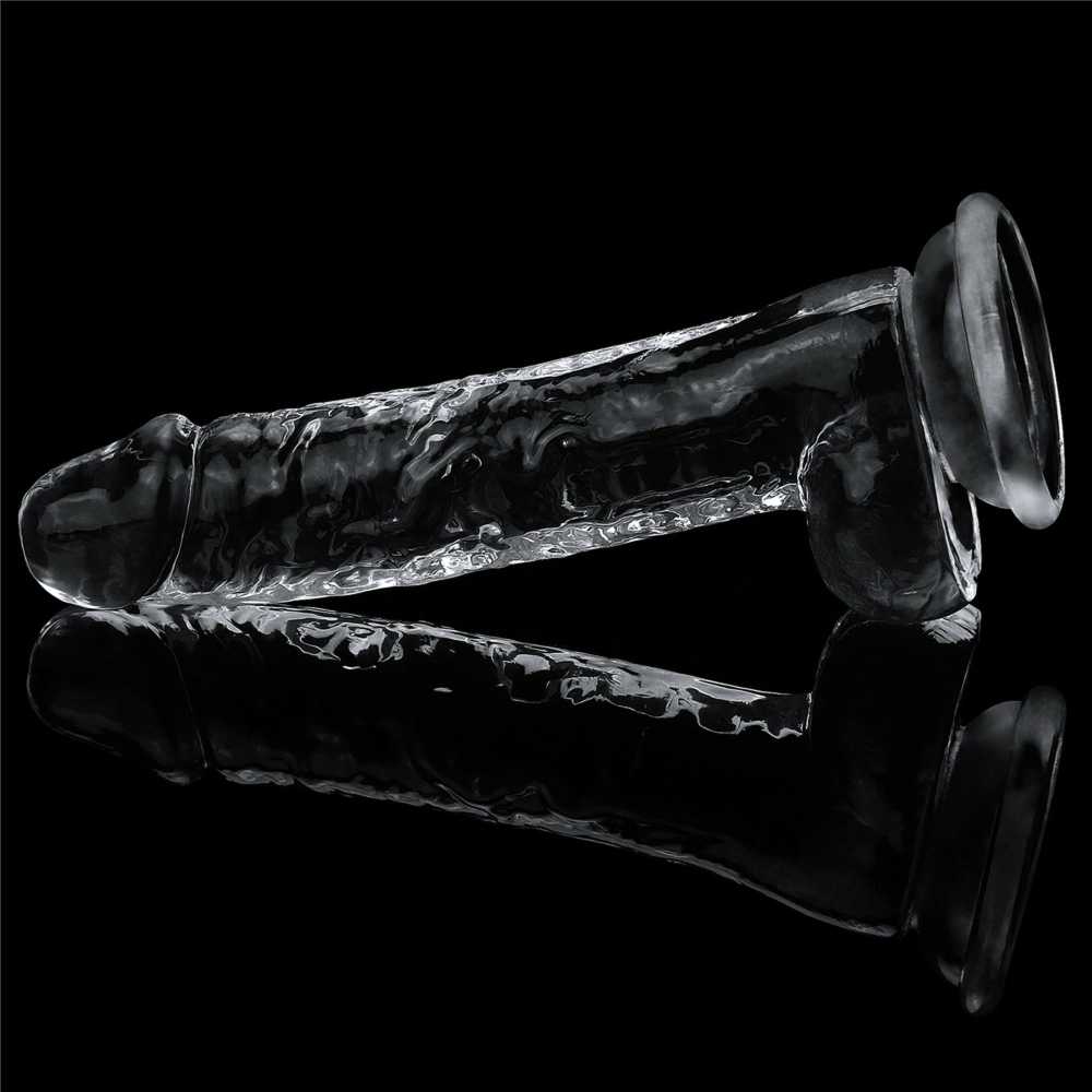 LoveToy Skaidrus dildo 7,5''