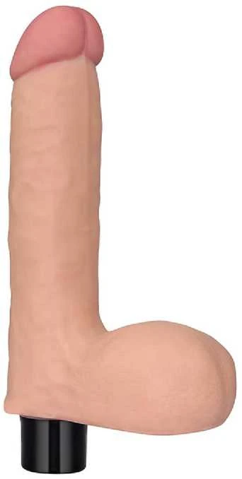 LOVETOY Reel Softee Vibratorius su kamuoliukais Flesh 8,0"