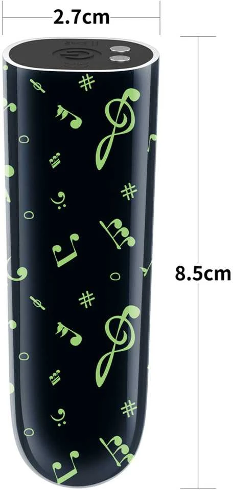 LOVETOY įkraunamas šviečiantis tamsoje muzikos masažuoklis