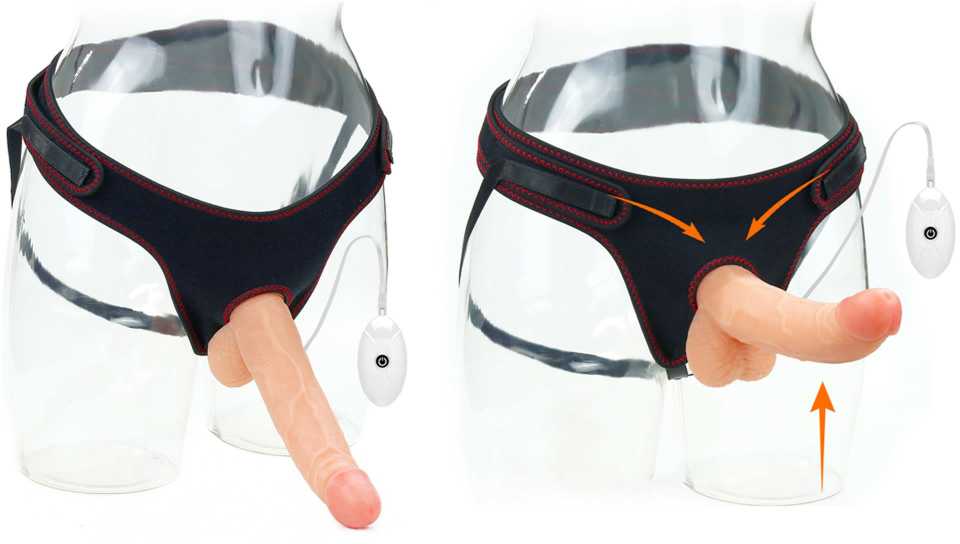 LOVETOY Easy Strapon Set 8,5'' su vibracija