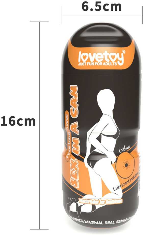 Lovetoy Sex In A Can Anus Lotus Tunnel - Vibrating