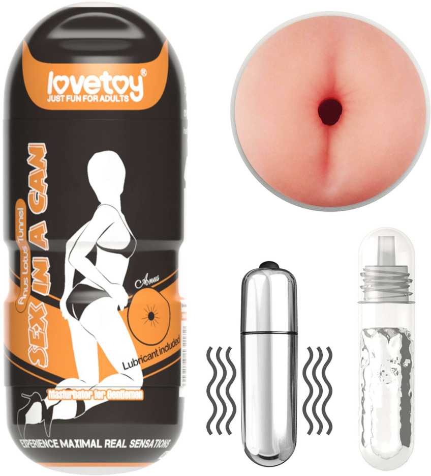 Lovetoy Sex In A Can Anus Lotus Tunnel - Vibrating