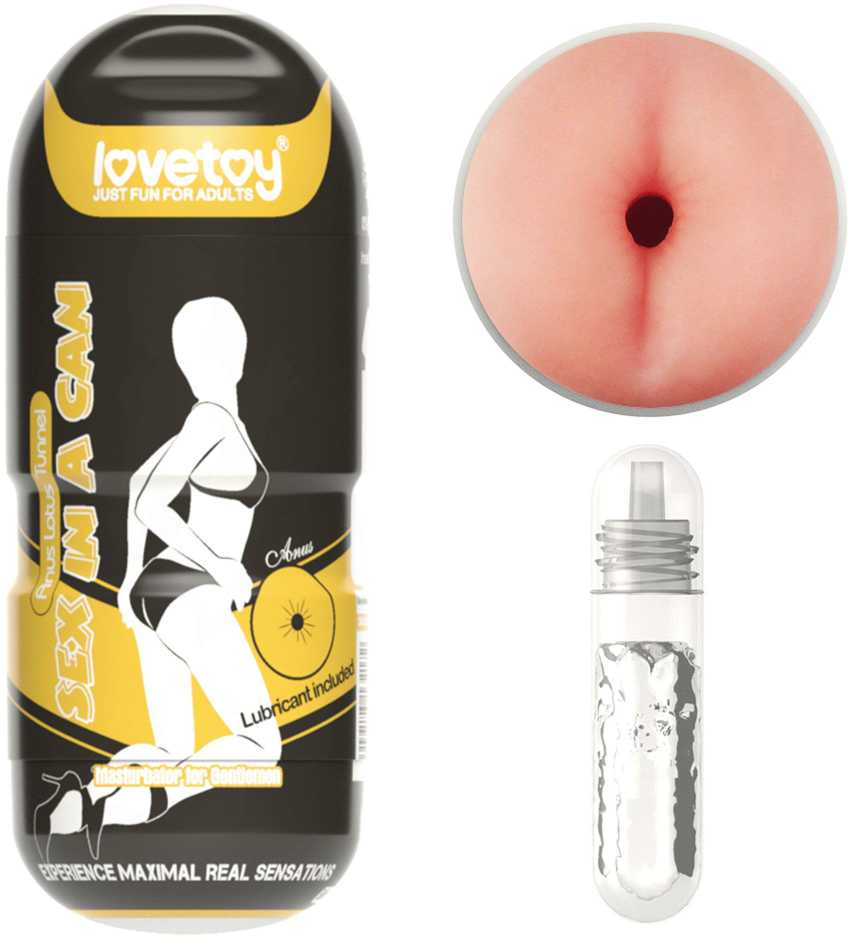 Lovetoy Seksas skardinėje išangės ištvermės tunelyje