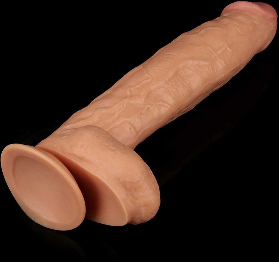 LoveToy 11" Legendinis karališko dydžio realistinis dildo