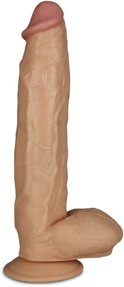 LoveToy 11" Legendinis karališko dydžio realistinis dildo