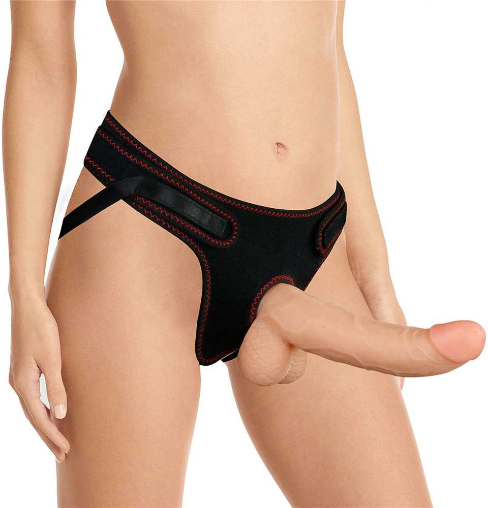 Lovetoy Strap-on lankstus dildo tikroviškas penis 21 cm