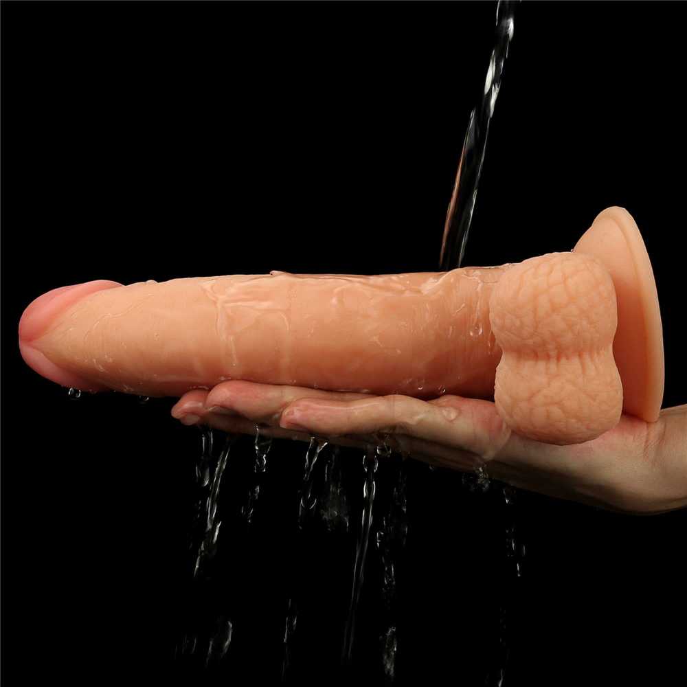 Lovetoy Strap-on lankstus dildo tikroviškas penis 21 cm