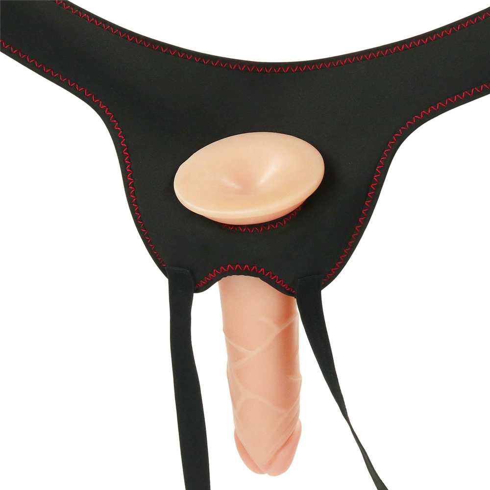 Lovetoy Strap-on tikroviška išvaizda lankstus lankstus 19