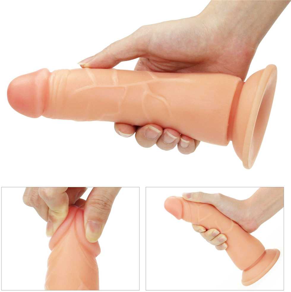 Lovetoy Strap-on tikroviška išvaizda lankstus lankstus 19