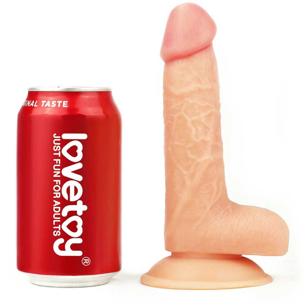 Lovetoy dirželis su dildo tikroviška išvaizda