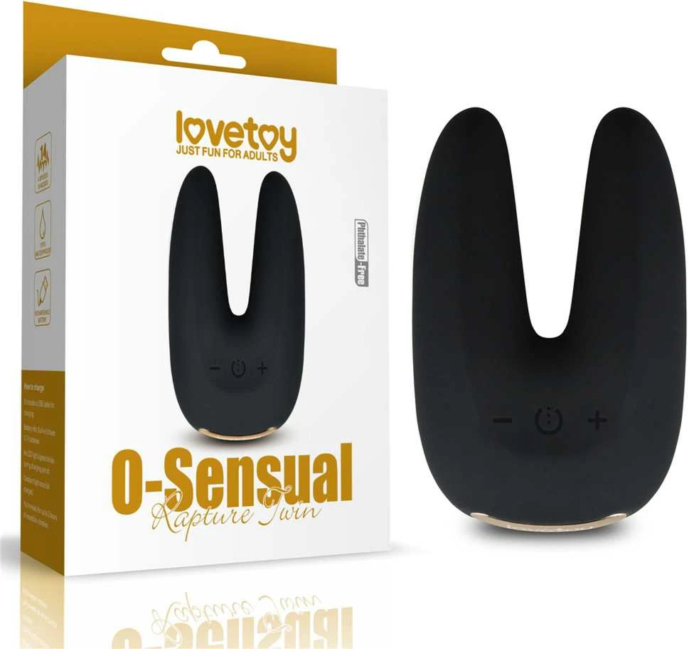 LOVETOY O-Sensual Rapture Twin Juodas