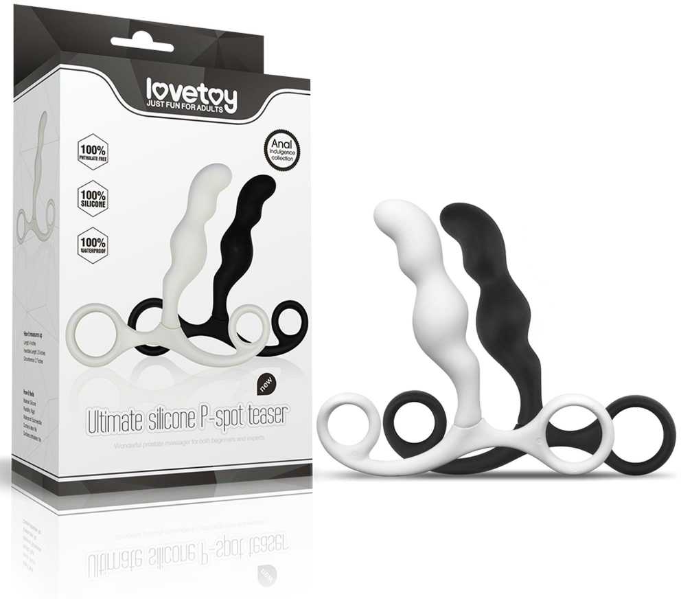 Lovetoy Stimulator prostatos masažuoklis su silikonine forma