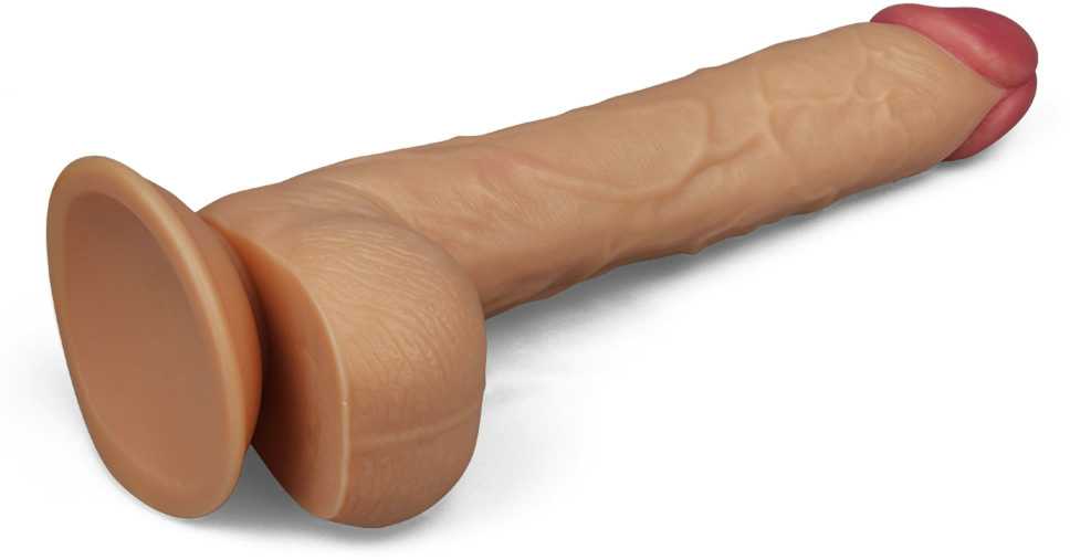 LoveToy 10" Legendinis didelio dydžio tikroviškas dildo
