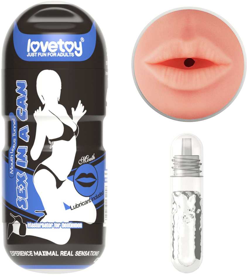 LOVETOY Seksas skardinėje Masturbator Flesh