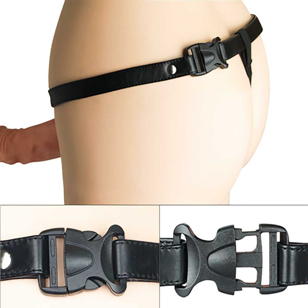 LOVETOY vibruojantis unisex tuščiaviduris dirželis