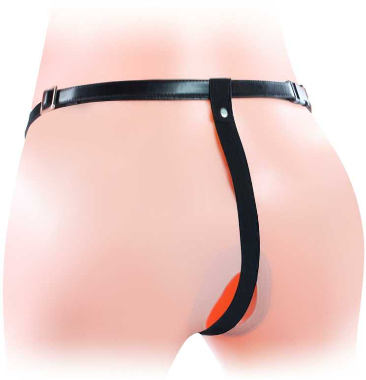 LOVETOY vibruojantis unisex tuščiaviduris dirželis