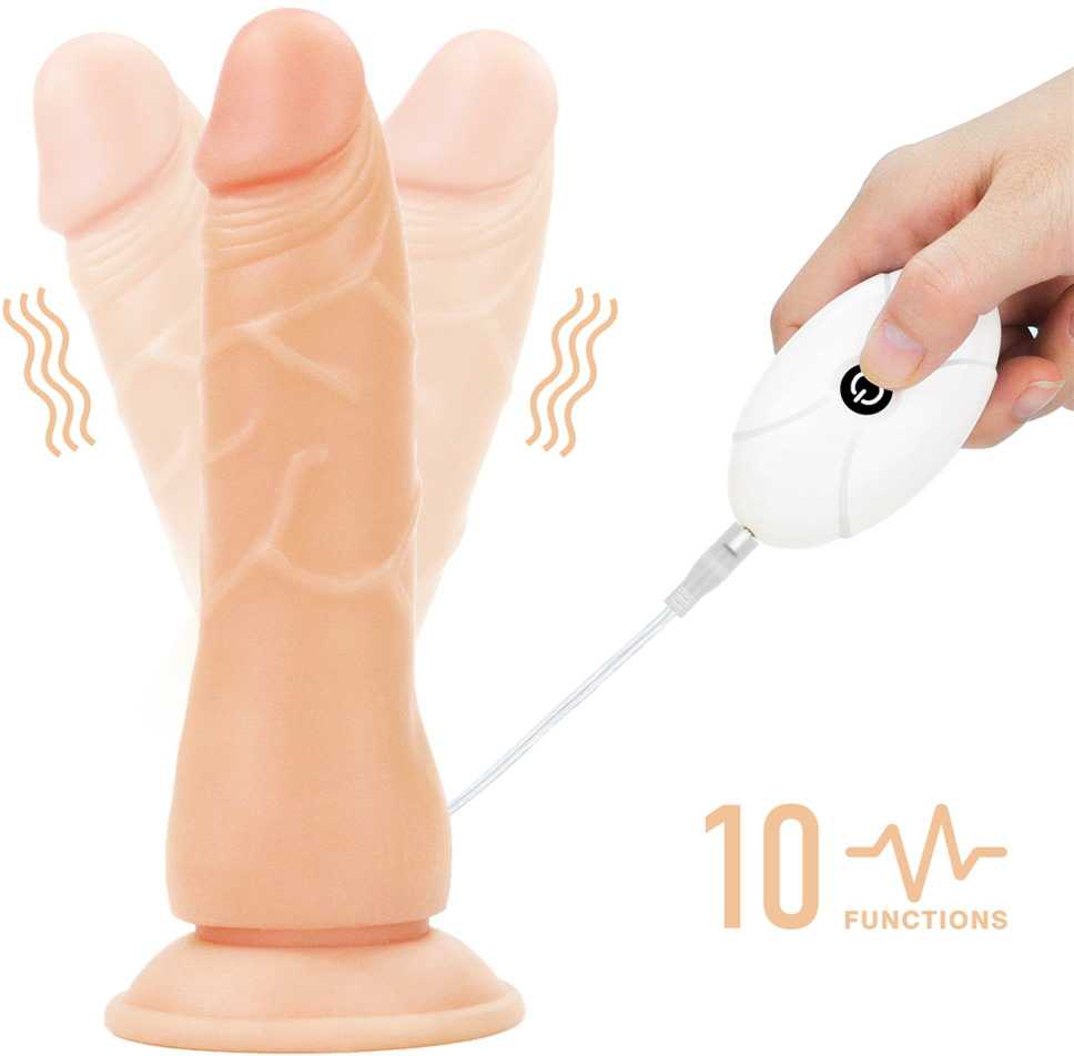 Lovetoy Vibruojantis „Easy Strapon“ rinkinys 7,5 colio