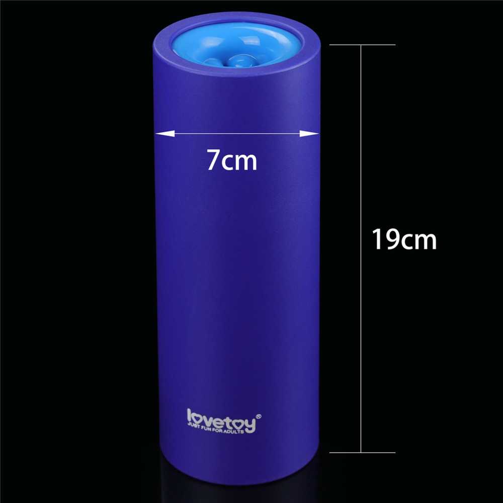 LOVETOY Blow Job Stroker Mėlyna