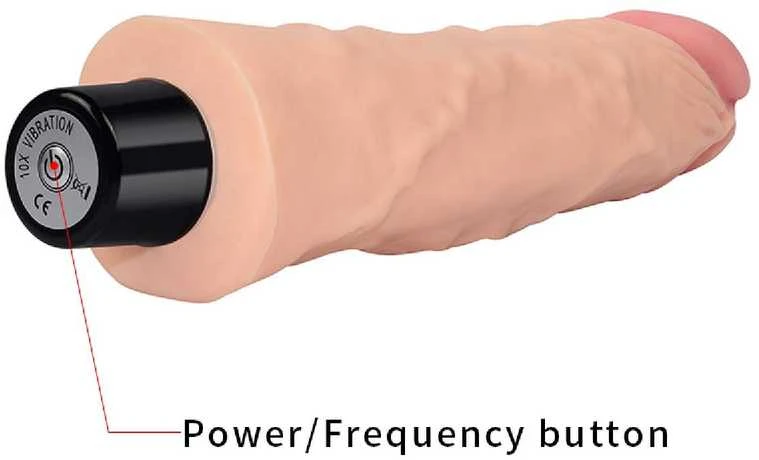 LOVETOY Reel Softee Vibrator Flesh 8,3"