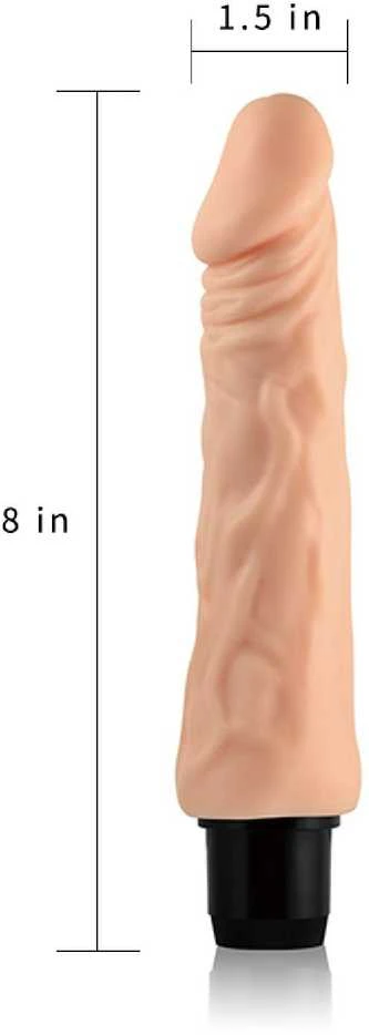 Lovetoy 8'' Xtreme Feel Cyberskin Vibrator