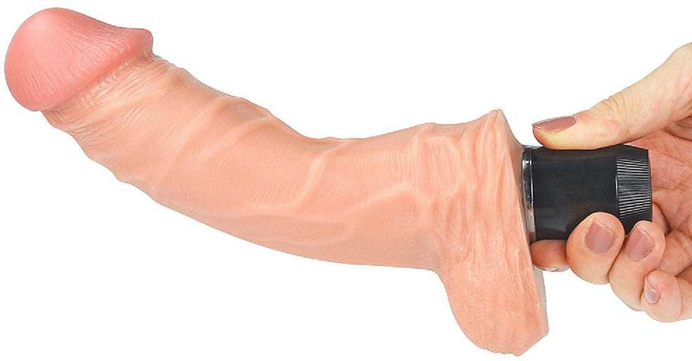 LOVETOY Reel Feel Flexi Vibrator Flesh 9,0"