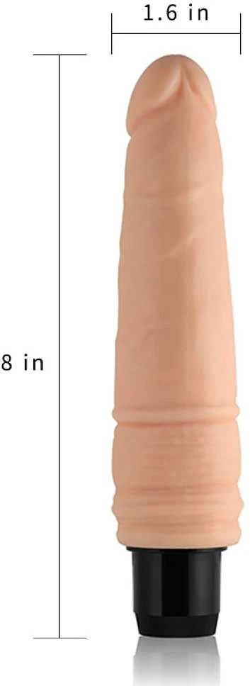 LOVETOY Reel Feel Vibrator Flesh 7,5"