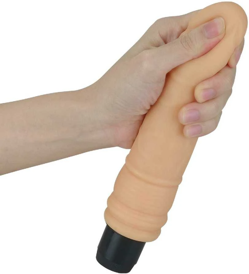 LOVETOY Reel Feel Vibrator Flesh 7,5"