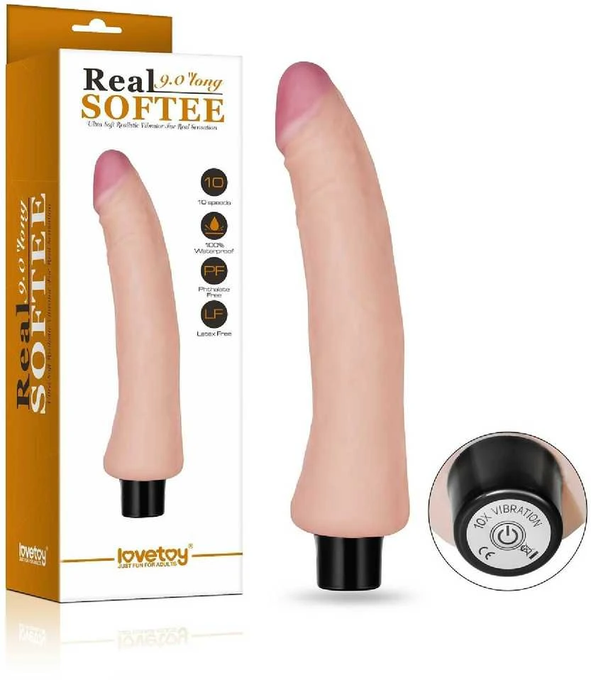 LOVETOY Reel Softee Vibrator Flesh 9,0"