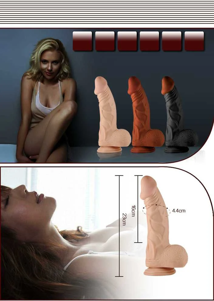 Lovetoy 9 colių ilgio itin stiprus vibruojantis dildo su minkšta oda