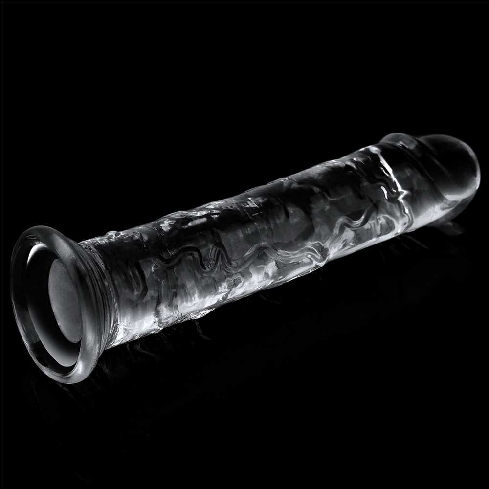 LoveToy Nepriekaištingas skaidrus dildo 7.0''