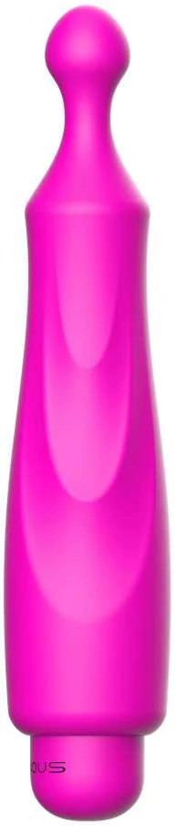 Luminous By Shots Šviečiantis Bullet Vibrator 10 režimų apvalus antgalis