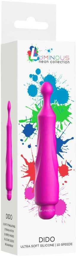 Luminous By Shots Šviečiantis Bullet Vibrator 10 režimų apvalus antgalis