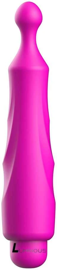 Luminous By Shots Šviečiantis Bullet Vibrator 10 režimų apvalus antgalis