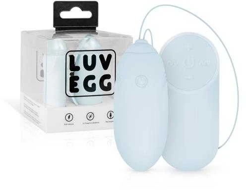 Luv Egg Egg stimuliatorius moterims makšties seksui, 12 režimų