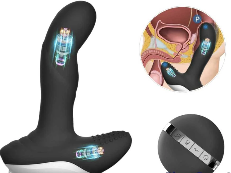 Luxury Play Vibruojantis stumdomas prostatos stimuliatorius masažuoklis