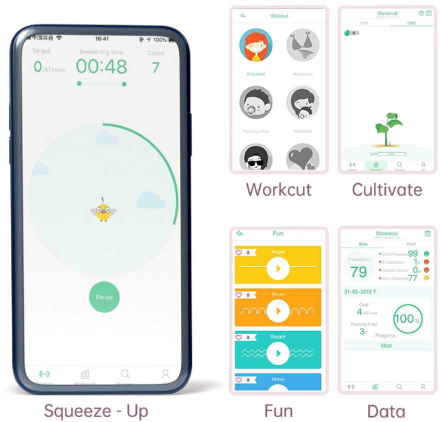 Magic Motion Magic Motion - Smart Kegel Master Balls Rožinė